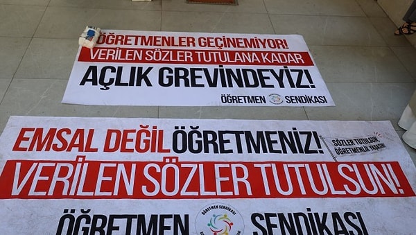 Öğretmenlerin Açlık Grevi: “Haklarımız İçin Mücadele Ediyoruz”