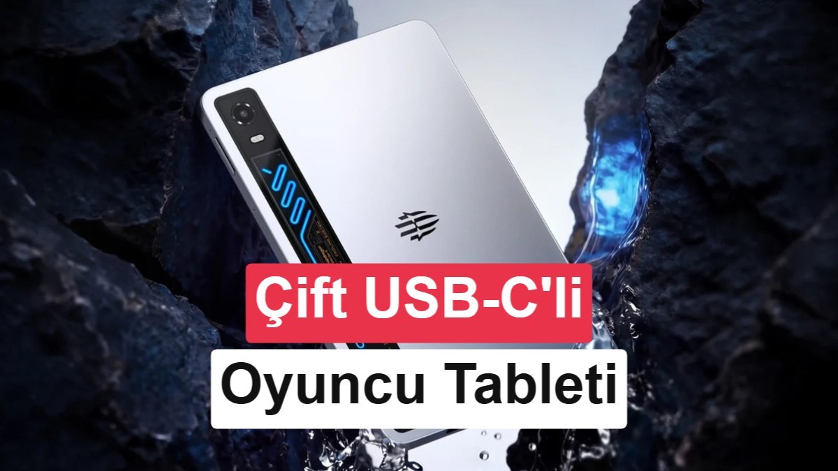 RedMagic Gaming Tablet 5 Pro geliyor: Çift USB-C, aktif fan ve 185Hz ekran